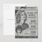 aujourd'hui, je ressens la carte postale (Devant / Derrière)