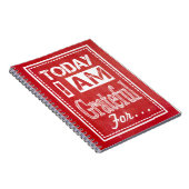 "Aujourd'hui je suis reconnaissant pour…" Journal (Côté Droit)