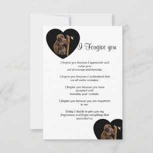 aujourd'hui, je vous pardonne la carte des billets