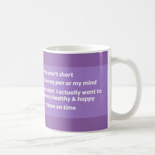 Aujourd'hui sera une bonne journée de Mug Mug (Droite)
