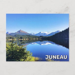 Auke Lake Juneau, Alaska Briefkaart