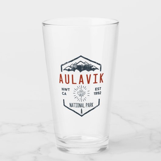 Aulavik National Park Canada  Glas (Voorkant)