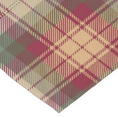 Auld Scotland Tartan Plaid Pattern Korte Tafelloper (Hoek)