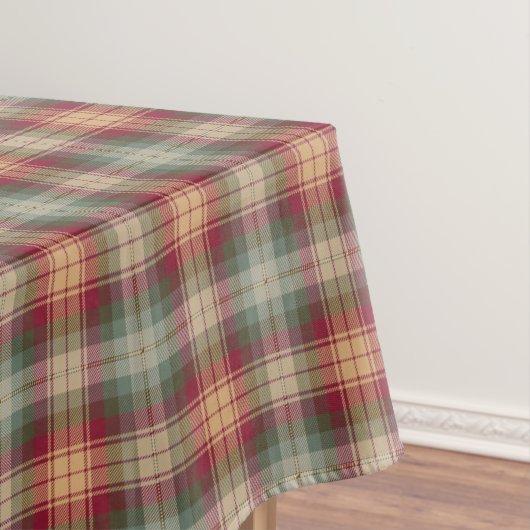 Auld Scotland Tartan Plaid Pattern Tafelkleed (Voorbeeld)