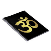 Aum notebook notitieboek (Rechterzijde)