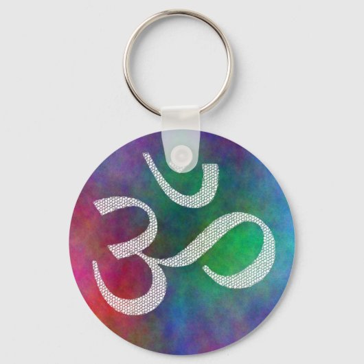 Aum - Om Sleutelhanger (Voorkant)