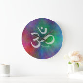 Aum Om Symbol Grote Klok (Huis)