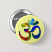 aum ronde button 5,7 cm (Voorkant /achterkant)