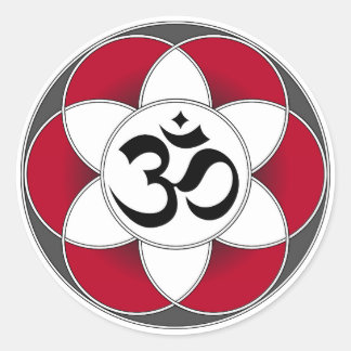 Aum Seed of Life Rode Sticker