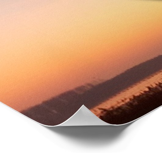 Aum Sunset Poster (Hoek)