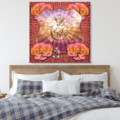 AUM - Wrapped Canvas (Insitu (Slaapkamer))