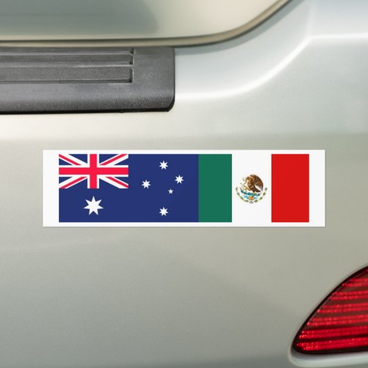 aumex bumpersticker (Op auto)