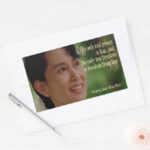 Aung San Suu Kyi Sticker (Envelop)