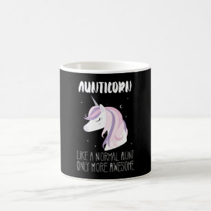 Aunticorn Aunt Geweldige Unicorn Koffiemok