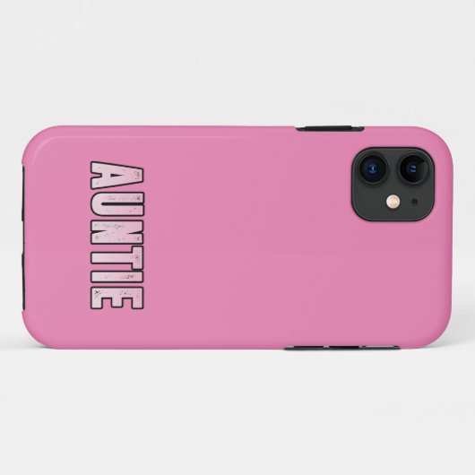 Auntie Case-Mate iPhone Case (Achterkant (horizontaal))