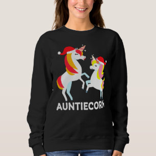 Auntie Corn Unicorn Matching Family Pajama Pj Chri Trui
