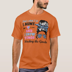 Auntie Keeper van de Gender onthult Party Ideas Di T-shirt