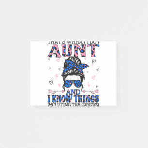 Auntie Keeper van de Genderpartij Post-it® Notes