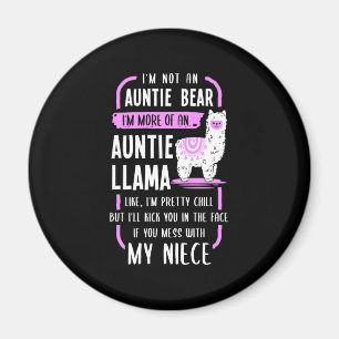 Auntie Llama Magneet