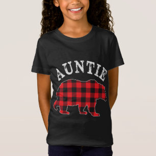 Auntie Mama Beer RED Black Buffalo Plays Checker P T-shirt