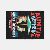 Auntie Nephew Trip 2026 Great Memories Loading Fam Fleece Deken (Voorkant (Horizontaal))