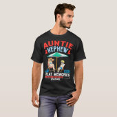 Auntie Nephew Trip 2026 Great Memories Loading Fam T-shirt (Voorkant volledig)