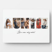 Auntie Photo Collage Plaque Fotoplaat (voorkant)