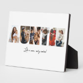 Auntie Photo Collage Plaque Fotoplaat (Zijkant)
