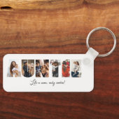 Auntie Photo Collage Sleutelhanger (Voorkant)