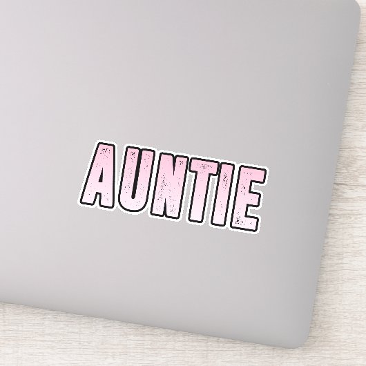 Auntie Sticker (Detail)