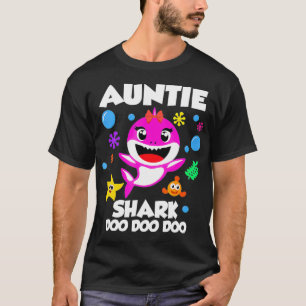 Auntie van de Baby haaienouderdom _6  T-shirt