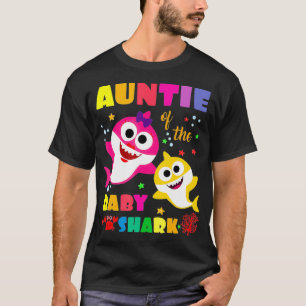 Auntie van de Baby haaienouderdom _7  T-shirt