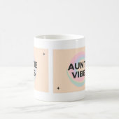 Auntie Vibes Mug – Pastel Abstract Aesthetic (Centre)