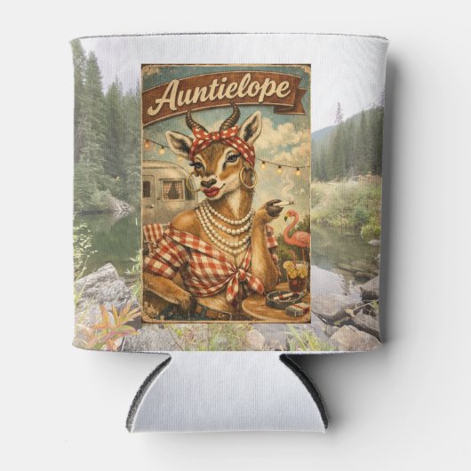 Auntielope Can Cooler (Voorkant)