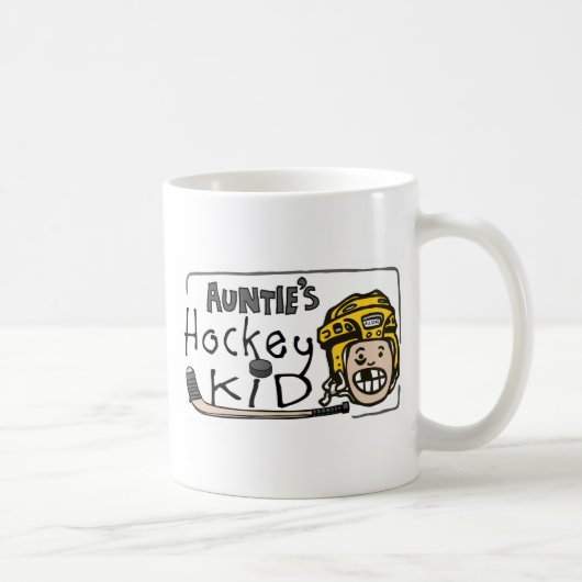 Auntie's Hockey-Kind Koffiemok (Rechts)