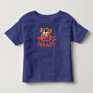 Auntie's kleine aap kinder shirts