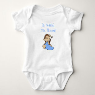 Auntie's kleine aap romper
