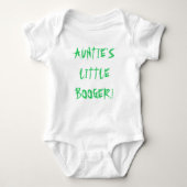 AUNTIE'S KLEINE BOOGER! ROMPER (Voorkant)