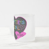 Aunties Meisje shirten, mokken, petten en nog veel Matglas Koffiemok (Voorkant links)