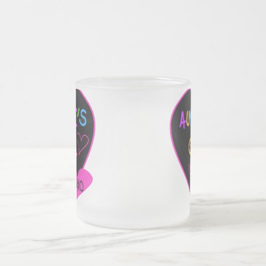 Aunties Meisje shirten, mokken, petten en nog veel Matglas Koffiemok (Center)