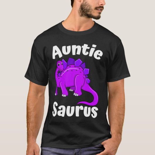 Auntsaurus Aunt Dinosaur  Dino T-shirt (Voorkant)