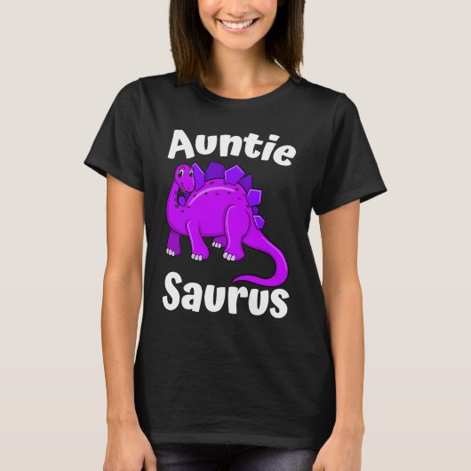 Auntsaurus Aunt Dinosaur  Dino T-shirt (Voorkant)
