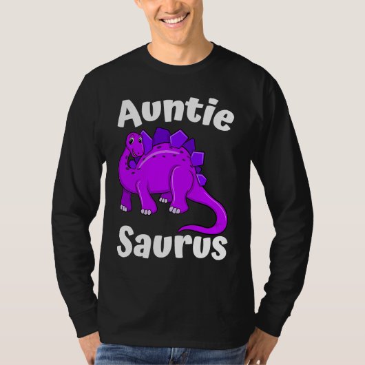 Auntsaurus Aunt Dinosaur Dino T-shirt (Voorkant)