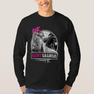 Auntsaurus t rex dinosaur tante Saurus T-shirt