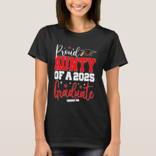 Aunty Senior 2025 Trotse Aunty van een klasse van T-shirt