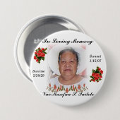 Aunty Vao's begrafenis Ronde Button 7,6 Cm (Voorkant /achterkant)