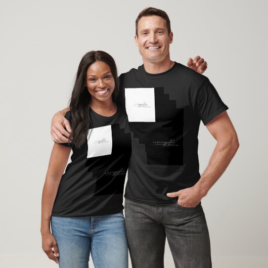 Aura11 Classic Het Signature Statement T-shirt (Unisex)