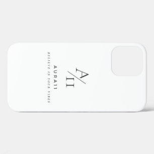 Aura11 gelooft in je vibes iPhone 12 hoesje