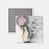 Aura at Dusk Witch Magnet (Recto/Verso)