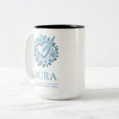AURA blue mug (Devant gauche)